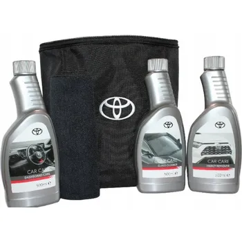 autokoberec TOYOTA Sada kosmetiky 3x přípravky 500ml hadřík PZWIG-OKIT1-00 OE