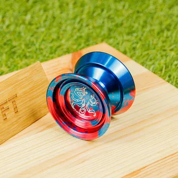 Jojo Octopus (Beboo Yoyo) - kovové yoyo Barva: Modrá + červená