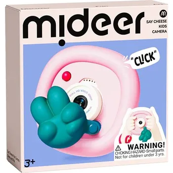 Digitální kompakt Dětský digitální fotoaparát Mideer Say Cheese! – růžový