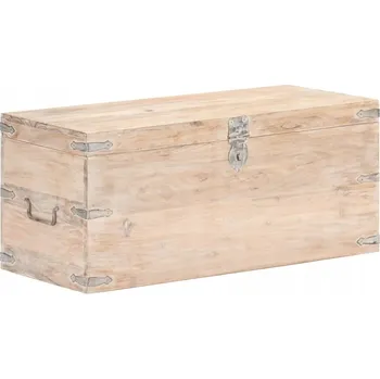 Úložný box Truhla VidaXL 90 x 40 x 40 cm, 120 l, odstíny hnědé