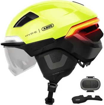 Cyklistická přilba Cyklistická helma Abus Hyp-E Bl.Ace Signal Yellow S