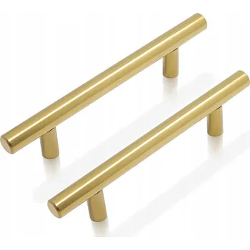 Nábytkové kování Nábytková úchytka klasická zlatá GOLD - zlatá 150 x 12 x 5,4 cm