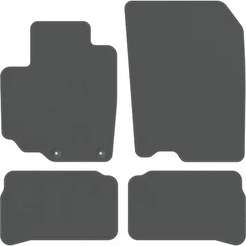 autokoberec Kobercové rohože Edecor velurové 4 ks