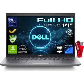 Notebook Notebook Dell Precision 3490 14" Intel Core Ultra 7 16GB/1024GB šedý