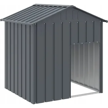 Bouda pro psa Bouda pro psa antracitová 117 x 103 x 123 cm, ocel pozinkovaná