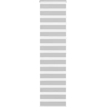 Roleta Zebra roleta, světle šedá, šířka látky 55,9 cm, polyester