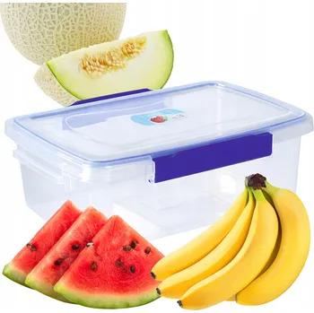 Dóza na potraviny Nádoba na potraviny do kuchyně hermetická 3l velká 3000 ml do lednice bez BPA