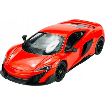 autíčko WELLY McLAREN 675LT COUPE ORANŽOVÝ 1:24 KOVOVÝ NOVÝ MODEL AUTA