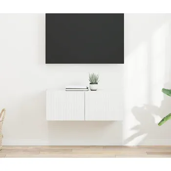 Obývací stěna vidaXL TV wall cabinet 2 pcs Bílá 60 x 31 x 29.5 cm kompozitní dřevo [892170]