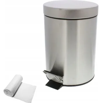 Odpadkový koš Odpadkový koš kovový 0l šedý