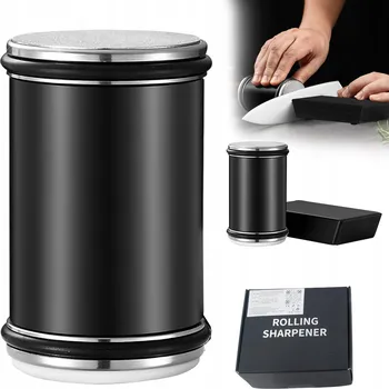 Bobet Sharp Easy 9980 brousek na nože žlutý s rukojetí