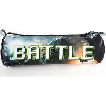 Penál PENÁL POUZDRO DO ŠKOLY TUBA ROLOVACÍ PENÁL ARMY ORGANIZÉR