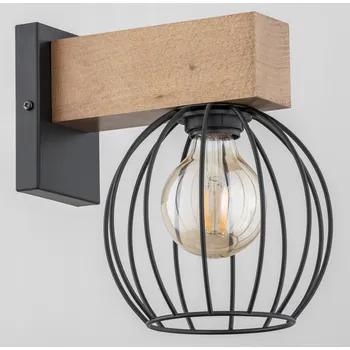 Nástěnné svítidlo Nástěnné svítidlo Alfa Sosnowscy béžové, černé E27 60 W