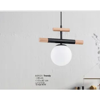 Závěsné svítidlo ALFA 1-bodové světlo E14