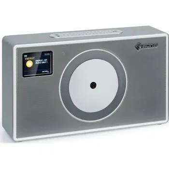 Radiopřijímač Auna 10041137 stříbrná metalíza