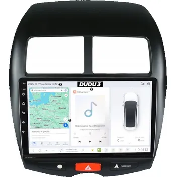 Autorádio AUTORÁDIO S NAVIGACÍ MITSUBISHI ASX 2010-2020 ANDROID DUDU3 QLED 4/64GB