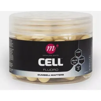 Boilies Mainline Fluoro Dumbell Wafters 12x15mm Essential Cell barva kre