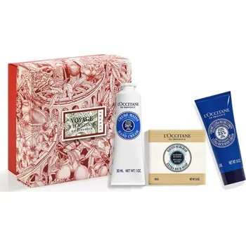 Kosmetická sada L'Occitane Shea Butter Discovery Gift Set - Sada kosmetiky s bambuckým máslem