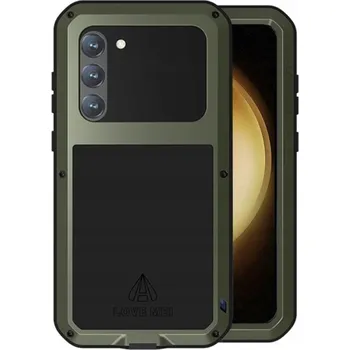 Pouzdro na mobilní telefon LOVE MEI PANCÉŘOVÉ POUZDRO PRO SAMSUNG GALAXY S23+ PLUS KRYT ODOLNÉ