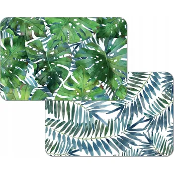 prostírání Obdélníková podložka plast prostírání 28 x 43 cm