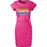 Bavlněné letní šaty Čas v přírodě Velikost: S, Barva: Purpurová