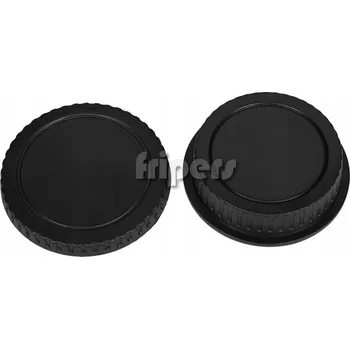 SADA KRYTEK CANON EF (ZADNÍ KRYTKA OBJEKTIVU + KRYTKA TĚLA FOTOAPARÁTU L-R1)