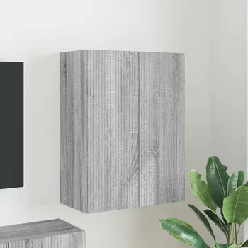 Obývací pokoj vidaXL TV wall cabinet Šedá Sonoma 59,5 x 31 x 80 cm kompozitní dřevo [892365]