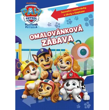 Bystrá hlava Tlapková patrola Omalovánková zábava