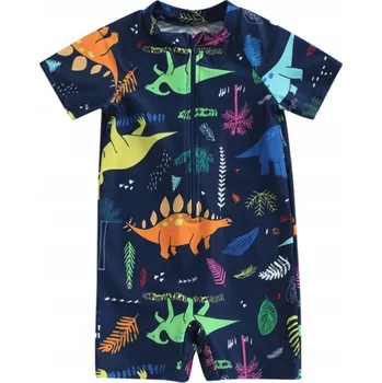 Chlapecké plavky CHLAPECKÉ PLAVKY S MOTIVEM DINOSAURŮ UV OCHRANA UPF50+ VELIKOST 98/104 (3-4 ROKY)