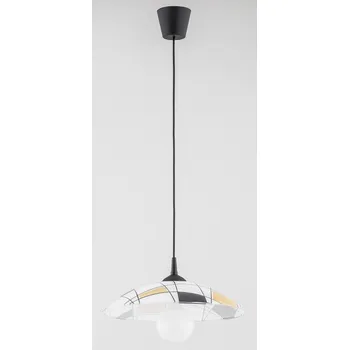 ZÁVĚSNÁ LAMPA ALFA KROKUS 60989 MULTICOLOR/ ČERNÁ