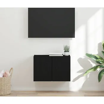 Obývací stěna vidaXL TV wall cabinet Černá 59,5 x 31 x 40 cm kompozitní dřevo [892331]
