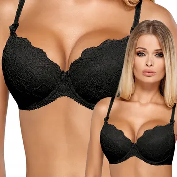 Podprsenka Paripari push-up podprsenka černá velikost 100C