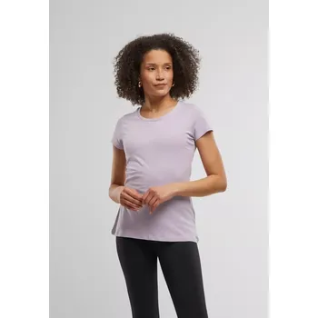 Build Your Brand Dámské tričko s krátkým rukávem Quinpot světle fialová XL