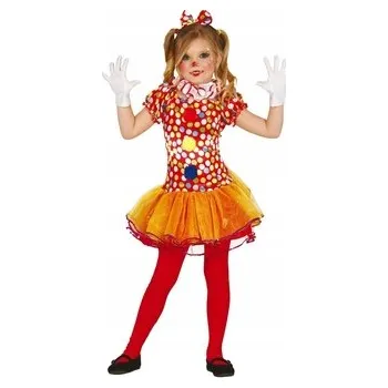 Karnevalový kostým MALÁ KOSTÝM KLAUNK OBLEČENÍ PRO KLAUNY 146