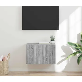 Obývací stěna vidaXL TV wall cabinet Šedá Sonoma 59,5 x 31 x 40 cm kompozitní dřevo [892341]