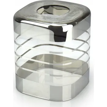 Obraz Stínidlo Luxolar 10 cm E27 čiré, stříbrné