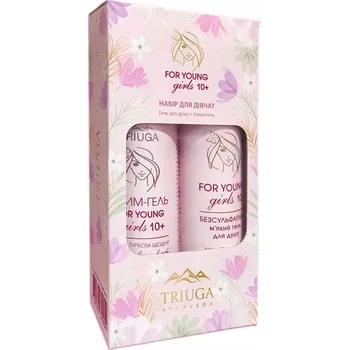 Koupelová kosmetika Sada sprchový gel + intimní gel pro dívky 450 ml