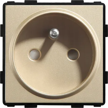 Elektrická zásuvka Elektrická Zásuvka nástěnná BSEED zlatá