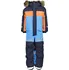 dívčí zimní kombinéza Didriksons 1913 Bjarven modrá/oranžová, 80