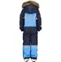 dívčí zimní kombinéza Didriksons 1913 Bjarven modrá/oranžová, 80