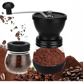 Kuchyňský mlýnek RUČNÍ MLÝNEK NA KÁVU, PEPŘ, SŮL, KOŘENÍ A BYLINKY - SILNÝ