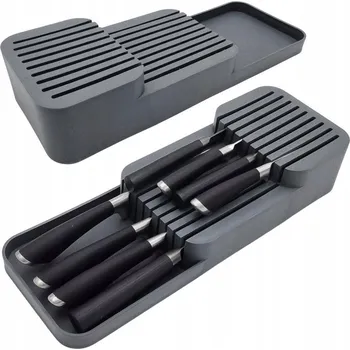 Stojan na nože Stojan na nože Vilde 7,5 cm šedý