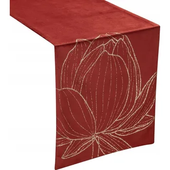 Obraz UBRUS EUROFIRANY BLINK 12 35 X 180 CM CIHLOVÝ