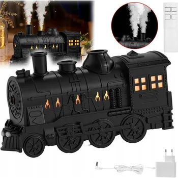 Zvlhčovač vzduchu Zvlhčovač vzduchu Difuzér VLAK VLÁČEK s dálkovým ovládáním Dárek na Mikuláše