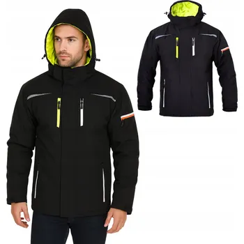 Bunda Specto Zimní Zateplená s kapucí černá přechodná velikost M