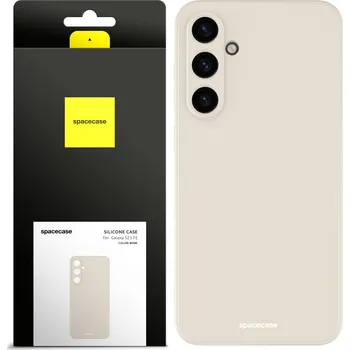 Pouzdro na mobilní telefon Zadní Kryt Spacecase pro Samsung Galaxy S23 FE béžový