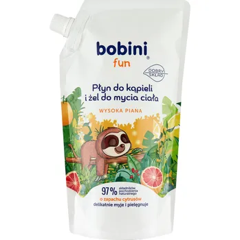 Koupelová pěna Pěna do koupele Bobini Fun s vůní citrusů 500 ml