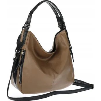 HERNAN Italská Dámská Kabelka Vak Kabelka Přes Rameno HB038 Khaki