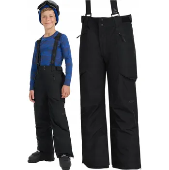 Snowboardové kalhoty 4F CHLAPECKÉ LYŽAŘSKÉ/SNOWBOARDOVÉ KALHOTY membrána 8000 mm / vel 158
