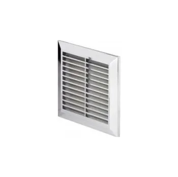 Větrací mřížka Ventilační mřížka Ventilační fra stříbrná